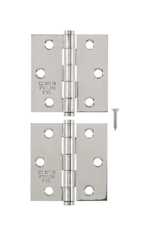 Ace 2-1/2 In. L Stainless Steel Narrow Hinge 2 Pk 3 Ace 2-1/2 In. L Stainless Steel Narrow Hinge 2 Pk
