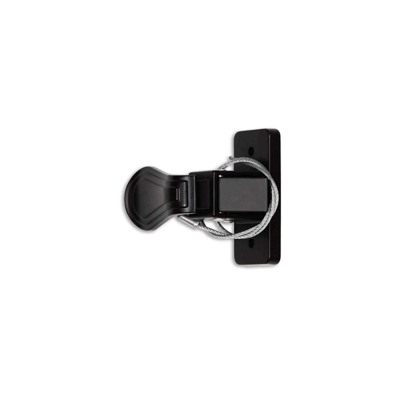 YARDLOCK Matte Black Aluminum Keyless Gate Lock 1 Pk 6 YARDLOCK Matte Black Aluminum Keyless Gate Lock 1 Pk - Image 4