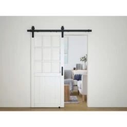 National Hardware Designer Matte Black Steel Barn Door Hanger Kit 1 Pc 15 National Hardware Designer Matte Black Steel Barn Door Hanger Kit 1 Pc -Acme Acorn Store 0622d24c 4882 4317 bd20 5e9f26bd972a