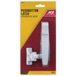 Ace White White Steel Push Button Latch 1 Pk 7 Ace White White Steel Push Button Latch 1 Pk -Acme Acorn Store 0977c7d7 8313 4283 837c 3717e8b42c0f