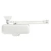 Brinks Residental White Steel Hydraulic Adjustable Door Closer