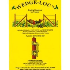 Wedge-Loc 12 In. L Silver Aluminum Gate Hardware Kit 1 Pk -Acme Acorn Store 0f31fb00 8727 4b20 871d 71d90f9bca36