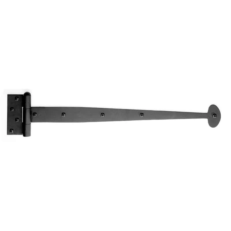 Acorn 15-5/8 In. L Black Strap Hinge 1 Pk 3 Acorn 15-5/8 In. L Black Strap Hinge 1 Pk