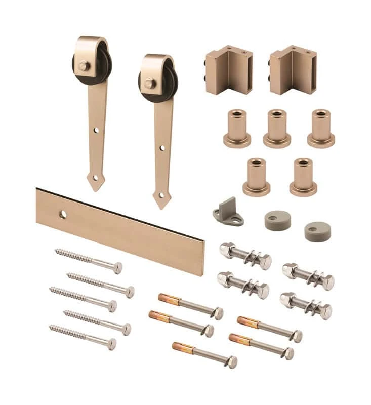 Prime-Line Silver Steel Barn Door Hanger Kit 1 Pk 3 Prime-Line Silver Steel Barn Door Hanger Kit 1 Pk