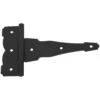 National Hardware 8 In. L Black Ornamental/Reversible T-Hinge 2 Pk 2 National Hardware 8 In. L Black Ornamental/Reversible T-Hinge 2 Pk -Acme Acorn Store 197443d3 1209 462b be05 9d9532b064ca