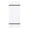 Renin Matte White Wood Barn Door Hanger Kit 1 Pc -Acme Acorn Store 1acd8b0b 2453 436f ab1a 59cd855e11a1