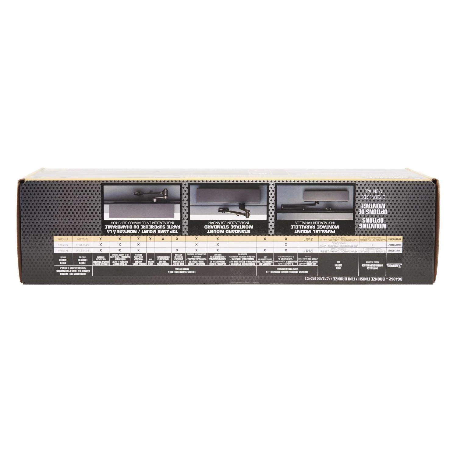 Brinks Commercial Oil Rubbed Bronze Steel Hydraulic Door Closer Grade 1 4 Brinks Commercial Oil Rubbed Bronze Steel Hydraulic Door Closer Grade 1 - Image 2