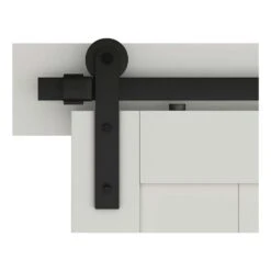 National Hardware Builder Matte Black Steel Barn Door Hanger Kit 1 Pc 17 National Hardware Builder Matte Black Steel Barn Door Hanger Kit 1 Pc -Acme Acorn Store 2bf18cb3 2a8e 47f9 9935 762abbe18a8d