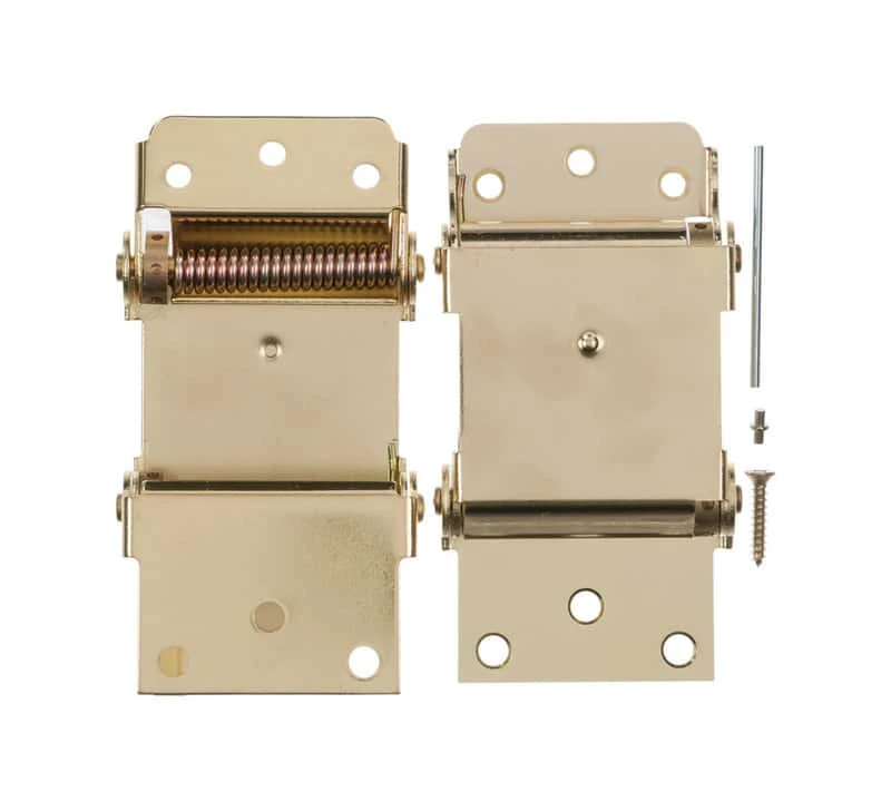 Ace 3 In. L Bright Brass Self Closing Hinge 2 Pk 3 Ace 3 In. L Bright Brass Self Closing Hinge 2 Pk