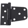 National Hardware 3.5 In. L Black Steel Extra Heavy Gate Hinge 2 Pk