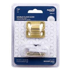 National Hardware Brushed Gold Aluminum Double Floor Guide 1 Pc 8 National Hardware Brushed Gold Aluminum Double Floor Guide 1 Pc -Acme Acorn Store 31ac8b31 7a12 4617 82d6 18887e5b5525