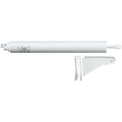 National Hardware White Steel Pneumatic Screen/Storm Door Closer