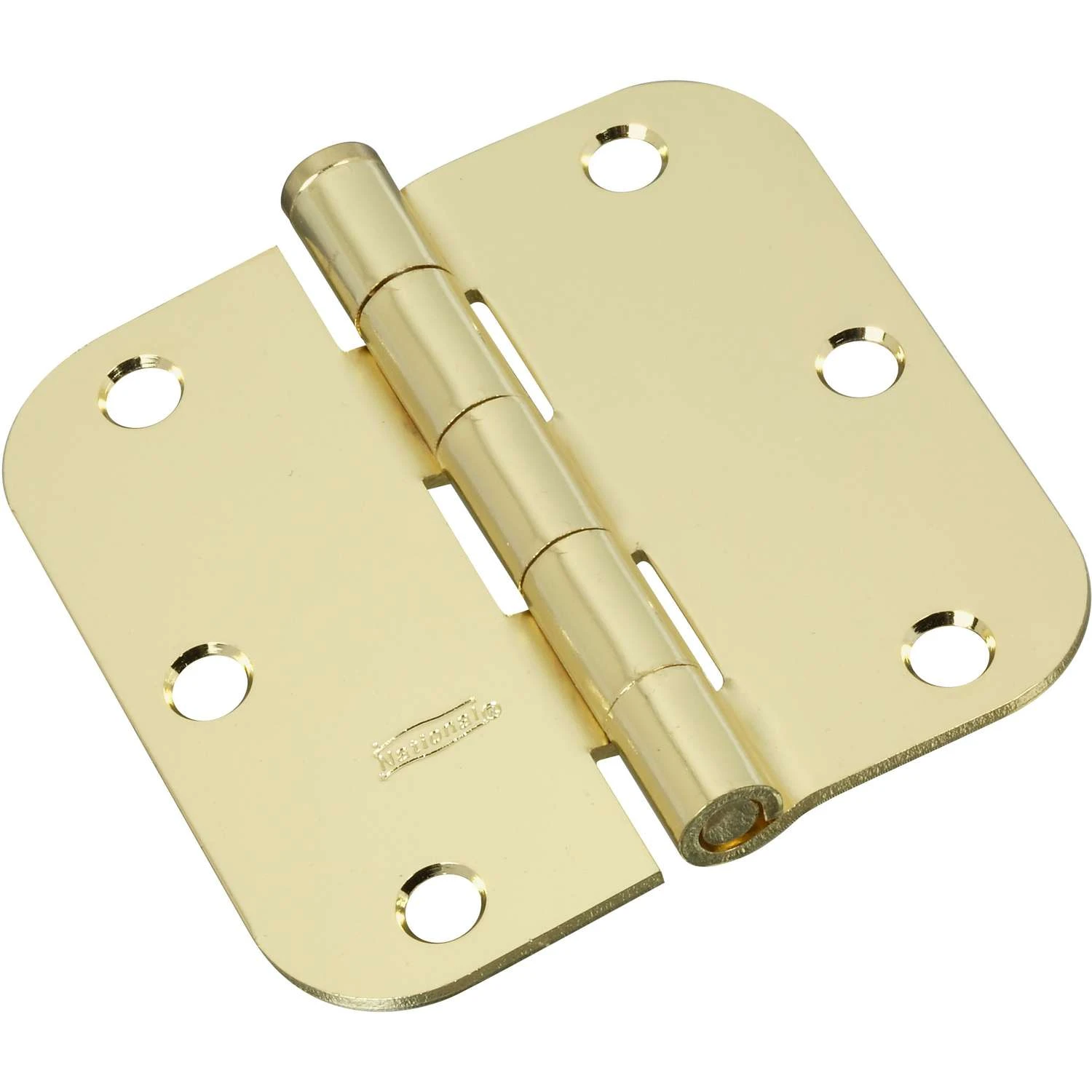 National Hardware 3-1/2 In. L Bright Brass Door Hinge 3 Pk 3 National Hardware 3-1/2 In. L Bright Brass Door Hinge 3 Pk