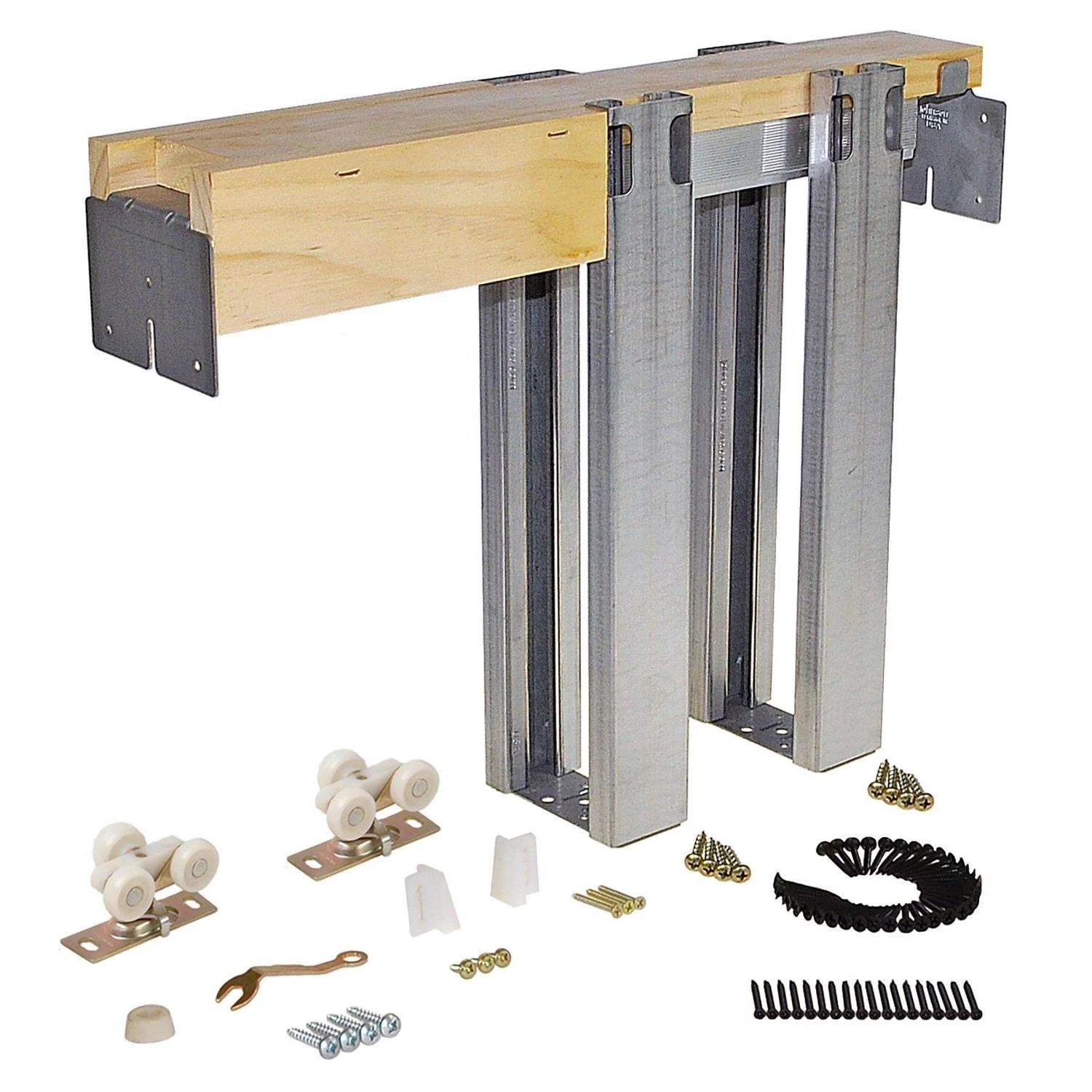 Johnson Hardware 1560 Series Pocket Door Frame Kit 3 Johnson Hardware 1560 Series Pocket Door Frame Kit
