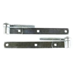 Ace 10 In. L Steel Screw Hook And Strap Hinge 2 Pk