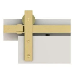 National Hardware Designer Brushed Gold Steel Barn Door Hanger Kit 1 Pc 16 National Hardware Designer Brushed Gold Steel Barn Door Hanger Kit 1 Pc -Acme Acorn Store 3f41c8ea db4b 4ef1 a487 e1774b836e5f