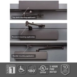 Brinks Commercial Oil Rubbed Bronze Steel Hydraulic Door Closer Grade 1 13 Brinks Commercial Oil Rubbed Bronze Steel Hydraulic Door Closer Grade 1 -Acme Acorn Store 40b3c838 16b7 4668 ac02 7e19ccc2be4e