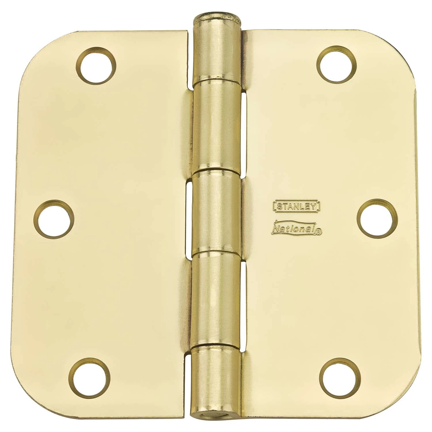 National Hardware 3-1/2 In. L Satin Brass Door Hinge 12 Pk 3 National Hardware 3-1/2 In. L Satin Brass Door Hinge 12 Pk