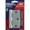 Ace 3-1/2 In. L Galvanized Broad Hinge 2 Pk -Acme Acorn Store 44e57505 bc71 4dee bdbc 8190f262c643