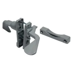 Barton Kramer Silver Silver Aluminum InSwing Latch 1 Pk