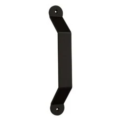 National Hardware Charleston Matte Black Steel Pull Handle 1 Pc