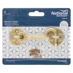 National Hardware Brushed Gold Steel Hook And Eye Closure 1 Pc 9 National Hardware Brushed Gold Steel Hook And Eye Closure 1 Pc -Acme Acorn Store 533bb3bb 754f 415e 9f74 99fa8f279a0f