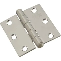 National Hardware 2-1/2 In. L Door Hinge 2 Pk