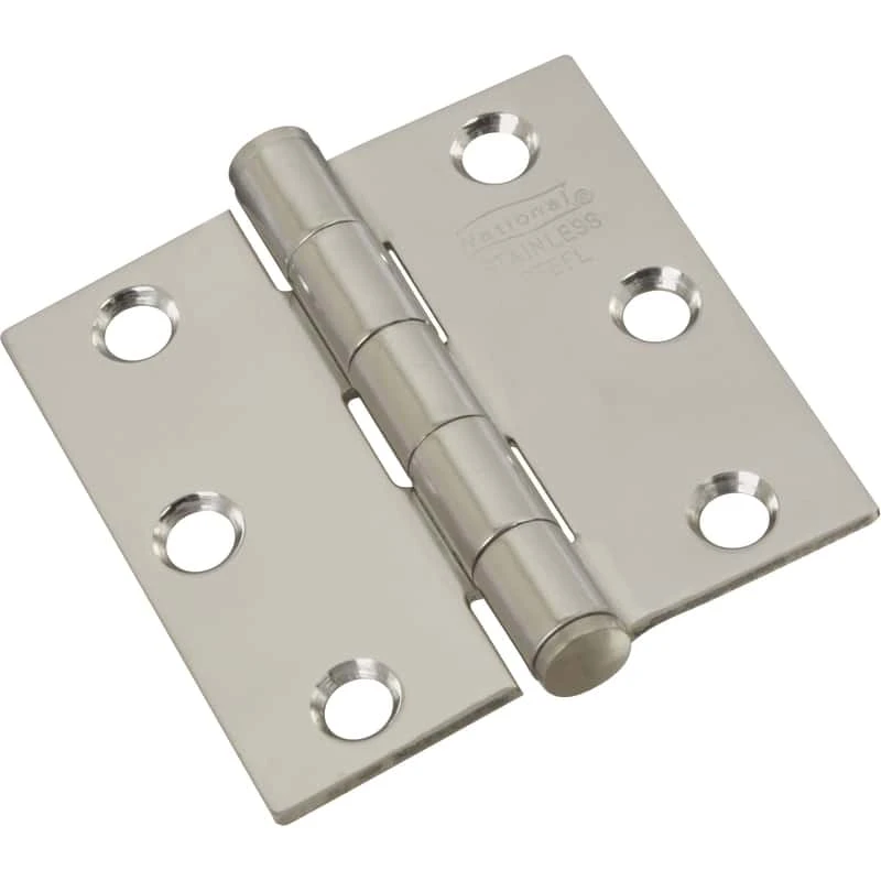 National Hardware 2-1/2 In. L Door Hinge 2 Pk 3 National Hardware 2-1/2 In. L Door Hinge 2 Pk