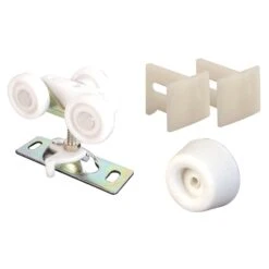 Prime-Line Mill White Steel Hardware Kit 1 Pk