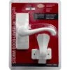 Larson Georgian White Zinc Lever Latches 1 Pk 2 Larson Georgian White Zinc Lever Latches 1 Pk -Acme Acorn Store 6528495a eb37 4399 aff1 0609575d35f0