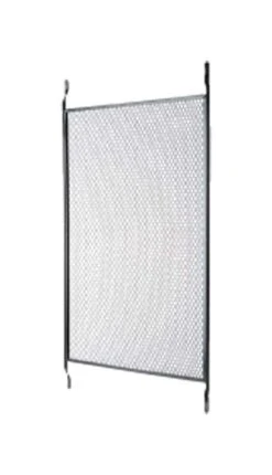 M-D Aged Bronze Bronze Aluminum Door Grille 1 Pc