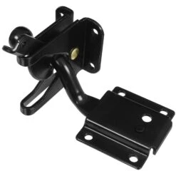 National Hardware 2 In. H X 2.17 In. W X 4.13 In. L Steel Automatic Gate Latch