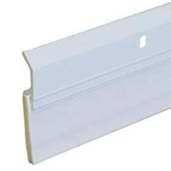 Randall White Aluminum/Vinyl Door Sweep 1 Pc