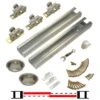 Johnson Hardware 100SD Aluminum By-Pass Door Hardware Set 1 Johnson Hardware 100SD Aluminum By-Pass Door Hardware Set -Acme Acorn Store 6e2dd200 291b 4b3d 8e06 0d321ff6878e