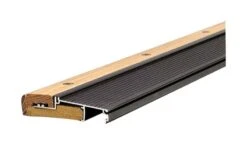 M-D 1.13 In. H X 4.5 In. W X 36 In. L Bronze Aluminum/Oak Adjustable Deluxe Threshold Oak