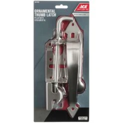 Ace 11 In. H X 3 In. W Stainless Steel Thumb Ornamental Gate Latch -Acme Acorn Store 73c020c7 1fc9 4012 b13b 9e243afb9b19
