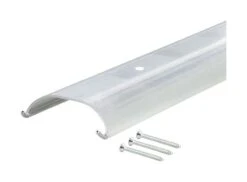 M-D 1 In. H X 3.5 In. W X 36 In. L Mill Aluminum High Dome Top Threshold Metallic