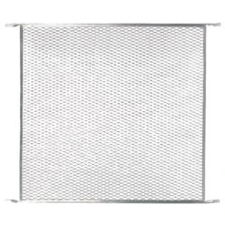 M-D Satin Silver Aluminum Door Grille 1 Pc