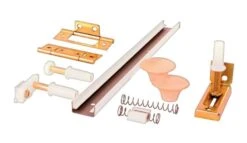Prime-Line White Steel Hardware Kit 1 Pk
