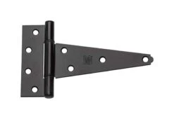 National Hardware 6 In. L Black Extra Heavy Duty T-Hinge 2 Pk