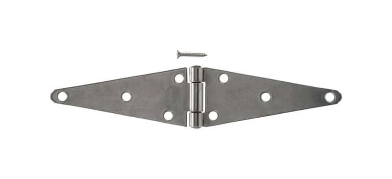 Ace 6 In. L Stainless Steel Heavy Duty Strap Hinge 1 Pk 3 Ace 6 In. L Stainless Steel Heavy Duty Strap Hinge 1 Pk