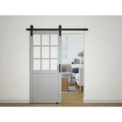 National Hardware Classic Matte Black Steel Barn Door Hanger Kit 1 Pc 20 National Hardware Classic Matte Black Steel Barn Door Hanger Kit 1 Pc -Acme Acorn Store 91aacb79 7108 42a7 add6 1dfd91438ae4