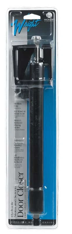 Wright Black Hydraulic Door Closer