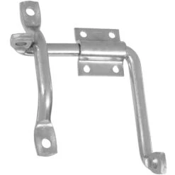 National Hardware 5.42 In. H X 0.78 In. W X 5.83 In. L Zinc-Plated Steel Slide-Action Door/Gate Latc