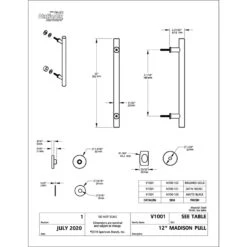 National Hardware Madison Brushed Gold Steel Pull Handle 1 Pc 13 National Hardware Madison Brushed Gold Steel Pull Handle 1 Pc -Acme Acorn Store 97023859 1bae 48aa b537 2ffe06fd2991