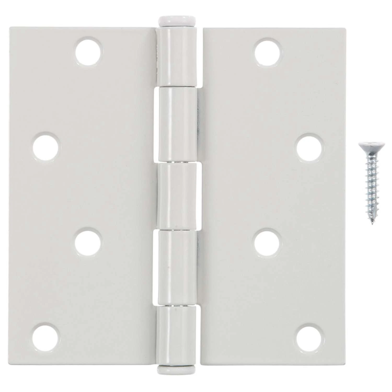 Ace 4 In. L White Residential Door Hinge 3 Pk 3 Ace 4 In. L White Residential Door Hinge 3 Pk