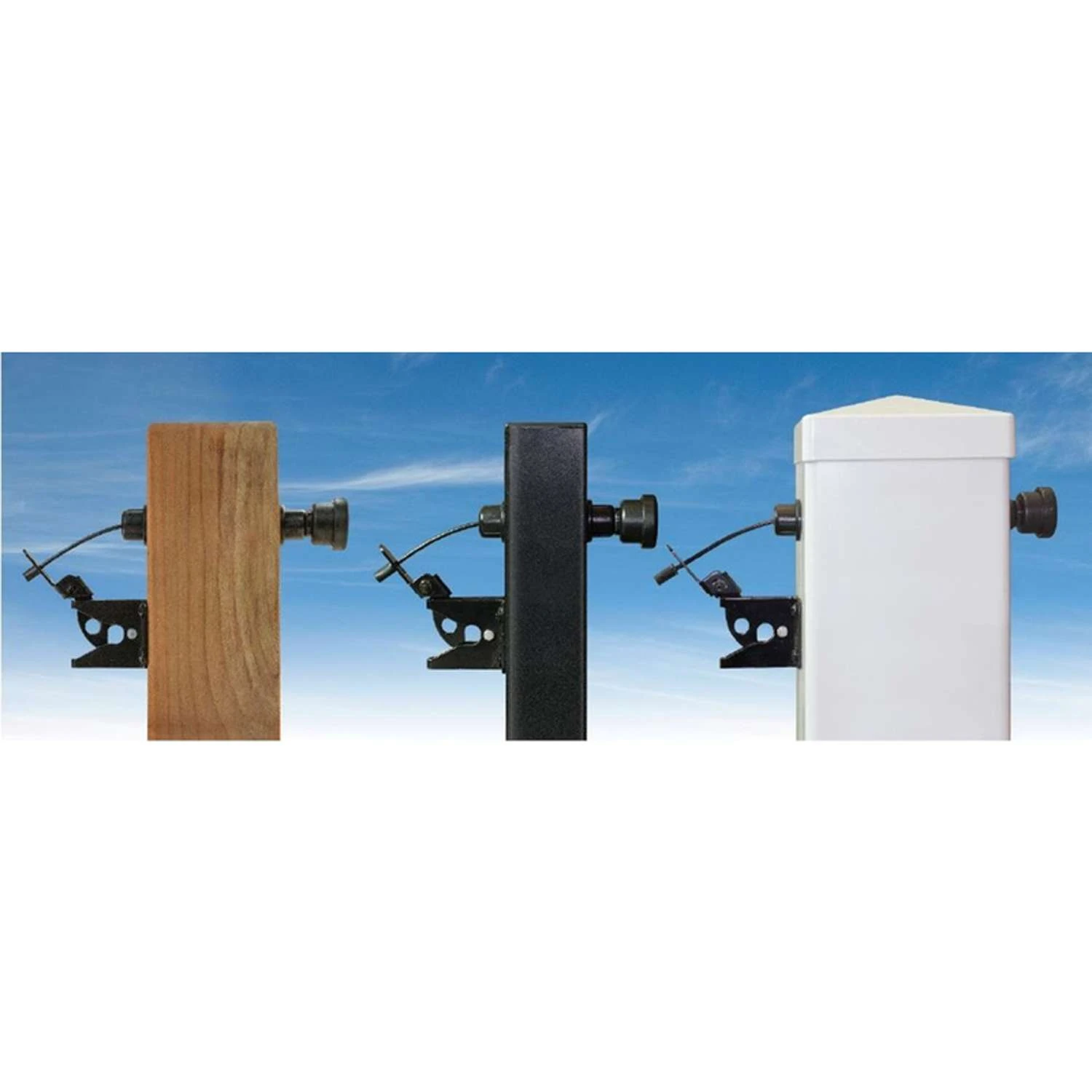 GH Gate Produts 13.5 In. H X 4 In. W Matte Plastic Pull Gate Latch 6 GH Gate Produts 13.5 In. H X 4 In. W Matte Plastic Pull Gate Latch - Image 4