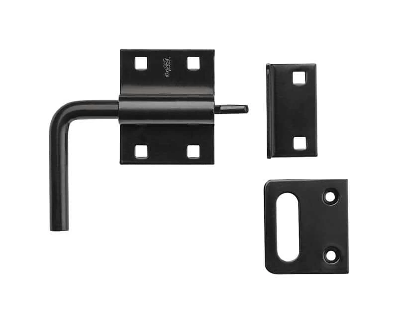 National Hardware 1.31 In. H X 5.5 In. W X 4.09 In. L Steel Slide-Action Slide Bolt Gate Latch 3 National Hardware 1.31 In. H X 5.5 In. W X 4.09 In. L Steel Slide-Action Slide Bolt Gate Latch
