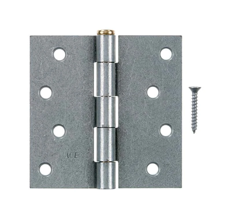 Ace 4 In. L Galvanized Broad Hinge 1 Pk 4 Ace 4 In. L Galvanized Broad Hinge 1 Pk - Image 2