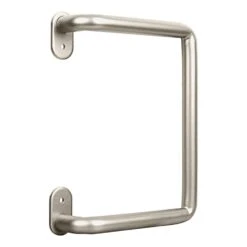 National Hardware Troy Satin Nickel Silver Steel Pull Handle 1 Pc